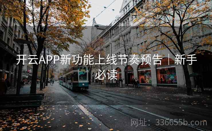 开云APP新功能上线节奏预告|新手必读